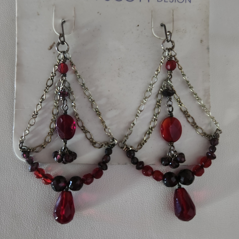 Rare Vintage Kendra Scott Chain Swag Drop Earring